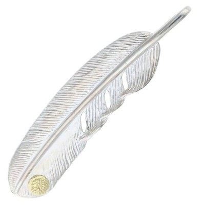 Tady King Size Ll Extra Large Feather Gp Indian Right-Facing Necklace Top  IRN86