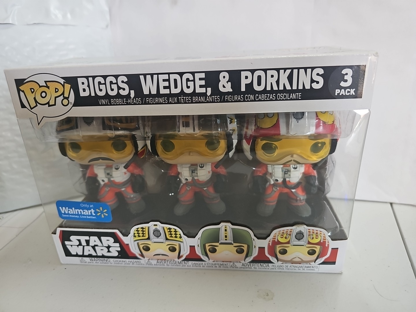 Funko Pop! Vinyl: Star Wars - SW - 3 Pack - X-Wing Pilots - 