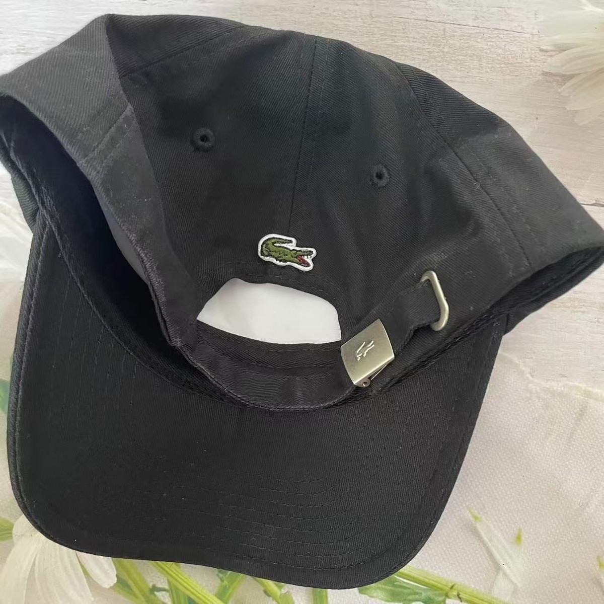 Godzilla x LACOSTE My Lacoste Art Program Black cap limited Made