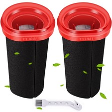 Wiedergeburtspflegefilter f&uuml;r Bosch Flexxo Serie 4 Filter BBH32101 BBH3ZOO25 ROT