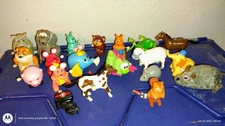 Vintage TOMY Wind-Up Toys Bundle Lot