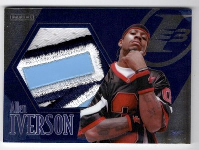 2022 PANINI REEBOK I3 PATCH #TS-MEM ALLEN IVERSON (4/25) - RARE