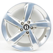 2011 -2020 Bentley Mulsanne Polished Grey OEM Wheel 21” Original Rim 3Y0601025AF