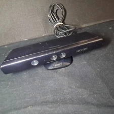 Official Microsoft Xbox 360 Black Kinect Sensor Bar Model 1414 Good Working Cond