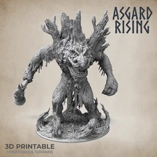 Jontar the Mad - Hill Giant - Asgard Rising Miniatures - Wargaming D&D DnD