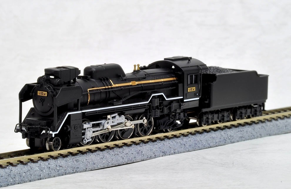 Microace a9521 JNR Steam Locomotive D51-473, n scale, ships from