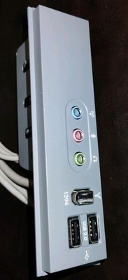 HP Sound/USB/FireWire Unit with Cables and Plugs - Used