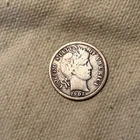 1902-S Barber Silver Dime CHOICE FINE FREE SHIPPING QA1054