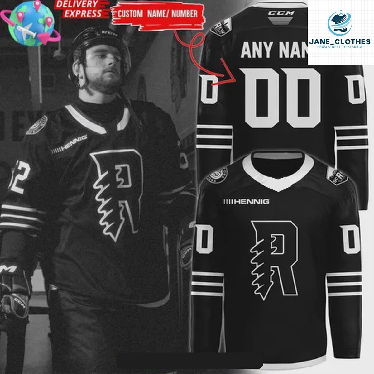 Personalized Rockford IceHogs Screw City 2025 Hockey Shirt Unisex