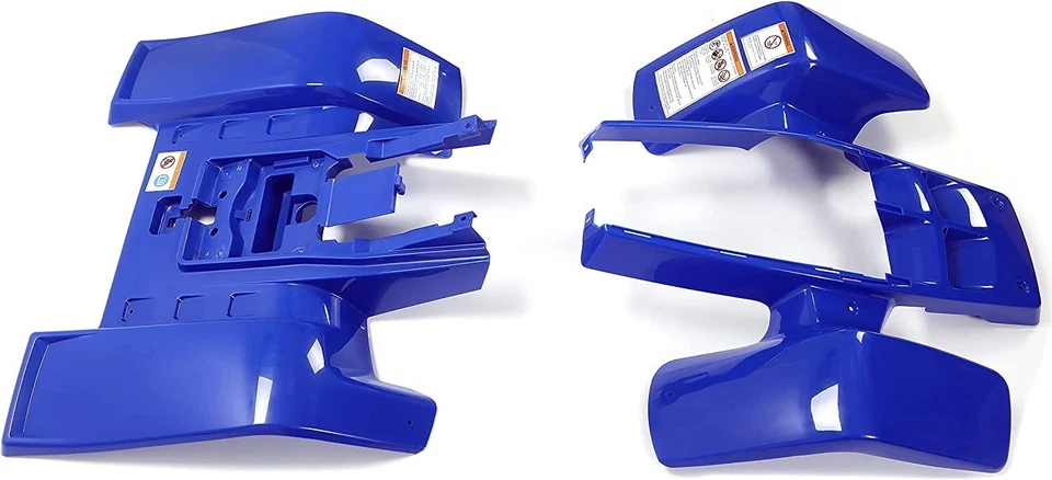Cuerpo de plástico para Yamaha Banshee 350 YFZ350 1987-2006 un juego de guardabarros delantero y trasero Foto 3 de 4
