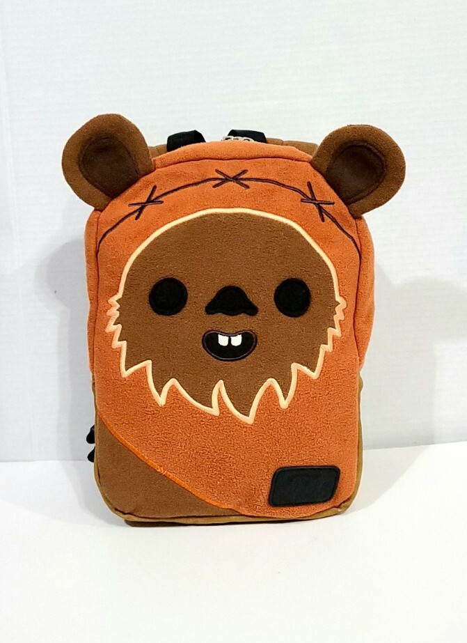 Loungefly Disney Star Wars Wicket Fleece Ewok Mini Backpack  display picture 1