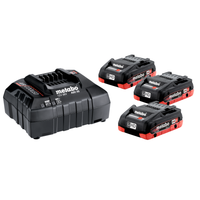 Akku Basis-Set 3 X Lihd 4.0 Ah Metabo #685132000