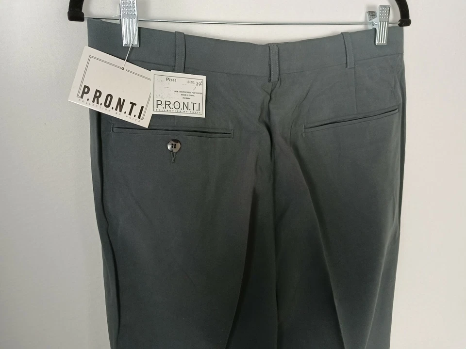 Pronti новый мужской размер куртка 40R брюки талии 29 дюймов по внутреннему шву 36 дюймов без кромки серый костюм R - Изображение 4 из 4