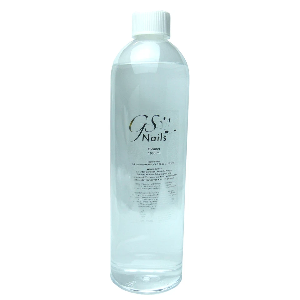 1 L GS-Nails Cleaner ohne Duft- und Farbstoffe ISO Isopropanol