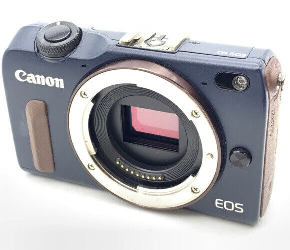 Canon EOS M2 Digital Camera Body Bay Blue Set Made In Japan