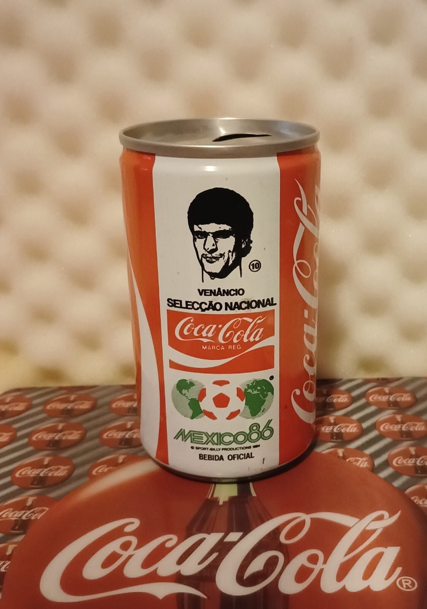 Rare Coca-Cola Sp.Ed. World Cup Mexico '86 330 ml 