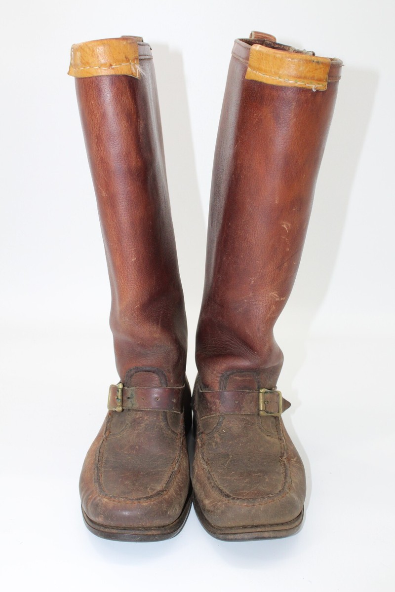 Vintage Browning Snake-Proof Engineer Boots | USA Made | Men’s 7 D Engineer & Harness Boots – Lake main image 3