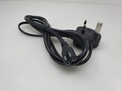 Für Klipsch R-41PM Bluetooth Lautsprecher Netzkabel Netzkabel Kabel 2 m UK