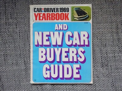Car and Driver Yearbook 1969 Car Buying Guide Zeitschrift Magazine Katalog