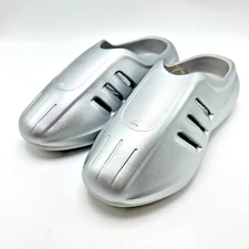 Adidas adiFOM IIInfinity Mule 003 Metallic Silver Men's Slide IH2814 sz 7-12