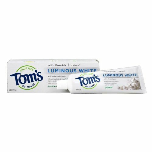 Luminous White Toothpaste Clean Mint 4 Oz By Tom's Of Maine - Picture 1 of 1