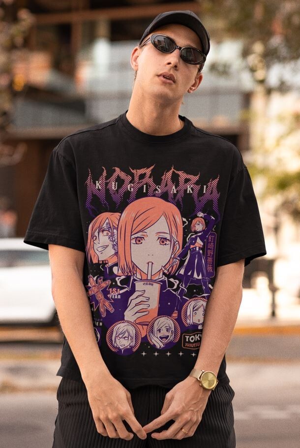 Nobara T-Shirt Jujutsu Kaisen Kugisaki Yuji Mahito Gift Exclusive