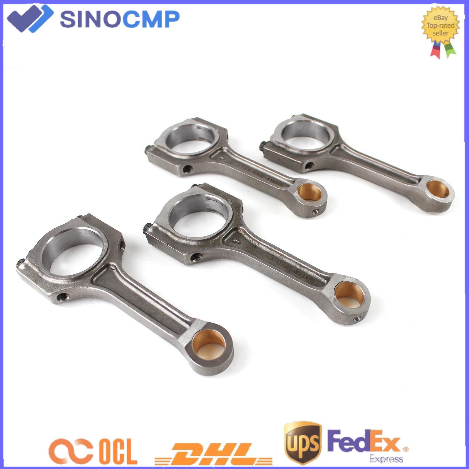 4PCS Φ21mm Pin Conrods For VW AUDI SKODA 1.8T BZB CDA CDH CGY ...