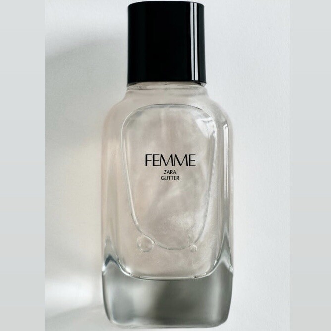 ZARA FEMME GLITTER EDP 100 ML EAU DE PARFUM NEW PERFUME FRAGRANCE  POPULAR