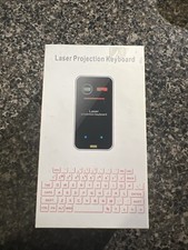 Bluetooth Wireless Keyboard Laser Projection ...