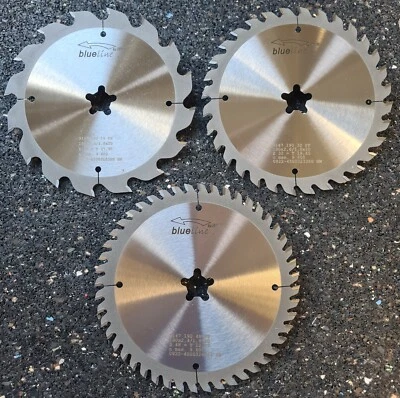 3er-SET HW Kreissägeblatt für Festool CS 50 FastFix 190 x 20 Z=16WZ+32WZ+48WZ