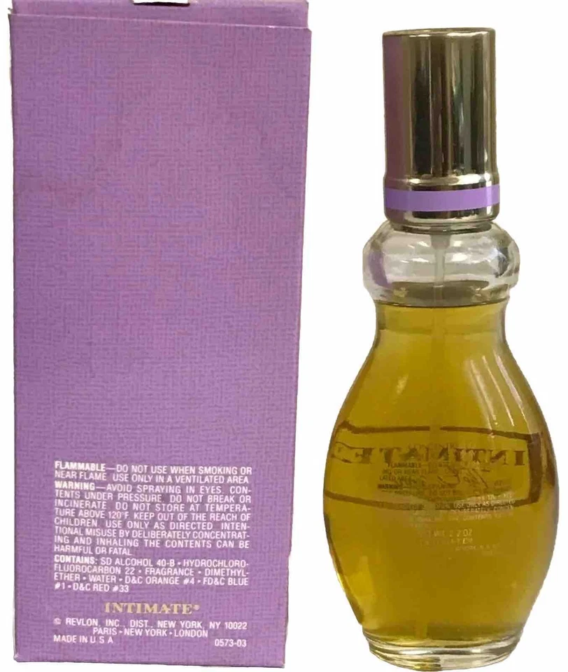 Концентрированный одеколон-спрей Intimate The Original Packaging от Revlon 2,2 унции - Изображение 2 из 2