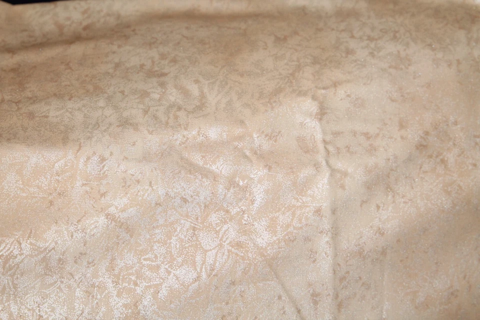 Tela Michael Miller Fairy Frost Champagne Metálica 2 yardas 1 pieza remanente Foto 2 de 3