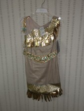 DISNEY STORE POCAHONTAS COSTUME GIRLS SIZE MEDIUM 7/8 M NWT INDIAN