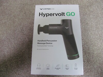Brand New Hyperice Hypervolt GO Handheld Percussion Massage Device 55000 001-00