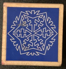 Stampabilities Snowflake 1 Rubber Stamp