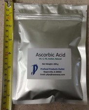 Ascorbic Acid, Vitamin C Powder,200g, 100 Pure, all natural