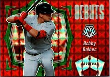 Bobby Dalbec-2021 Mosaic Debuts Green Mosaic Prizm #PD18 Red Sox