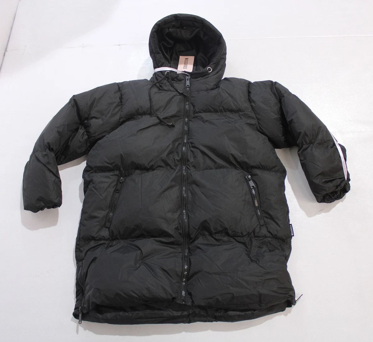 Missguided hotsell black puffer