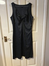 Esprit Evening Black Midi Dress Size 10