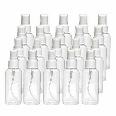20 Stücke Zerstäuber ml Sprühflasche 10 20 30 50 100 ml Leerflasche weiß DE