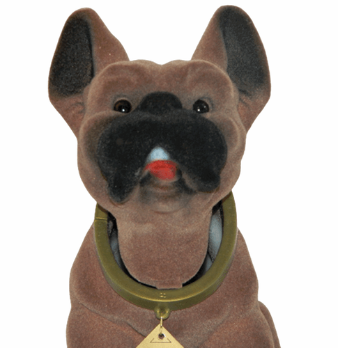 Dekofigur Wackelfigur Deko Wackel Figur Hund Boxer H 20 cm groß mit Wackelkopf - Bild 3 von 6