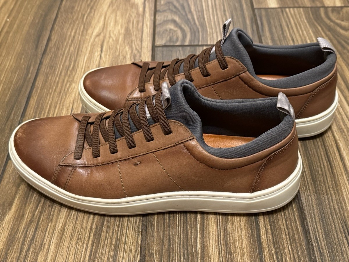 Martin Dingman Cameron Shoes Sneakers Men's Leather Lace-Up Size