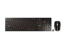 CHERRY DW 9100 SLIM Keyboard and mouse set wireless 2.4 GHz, JD-9100EU-2