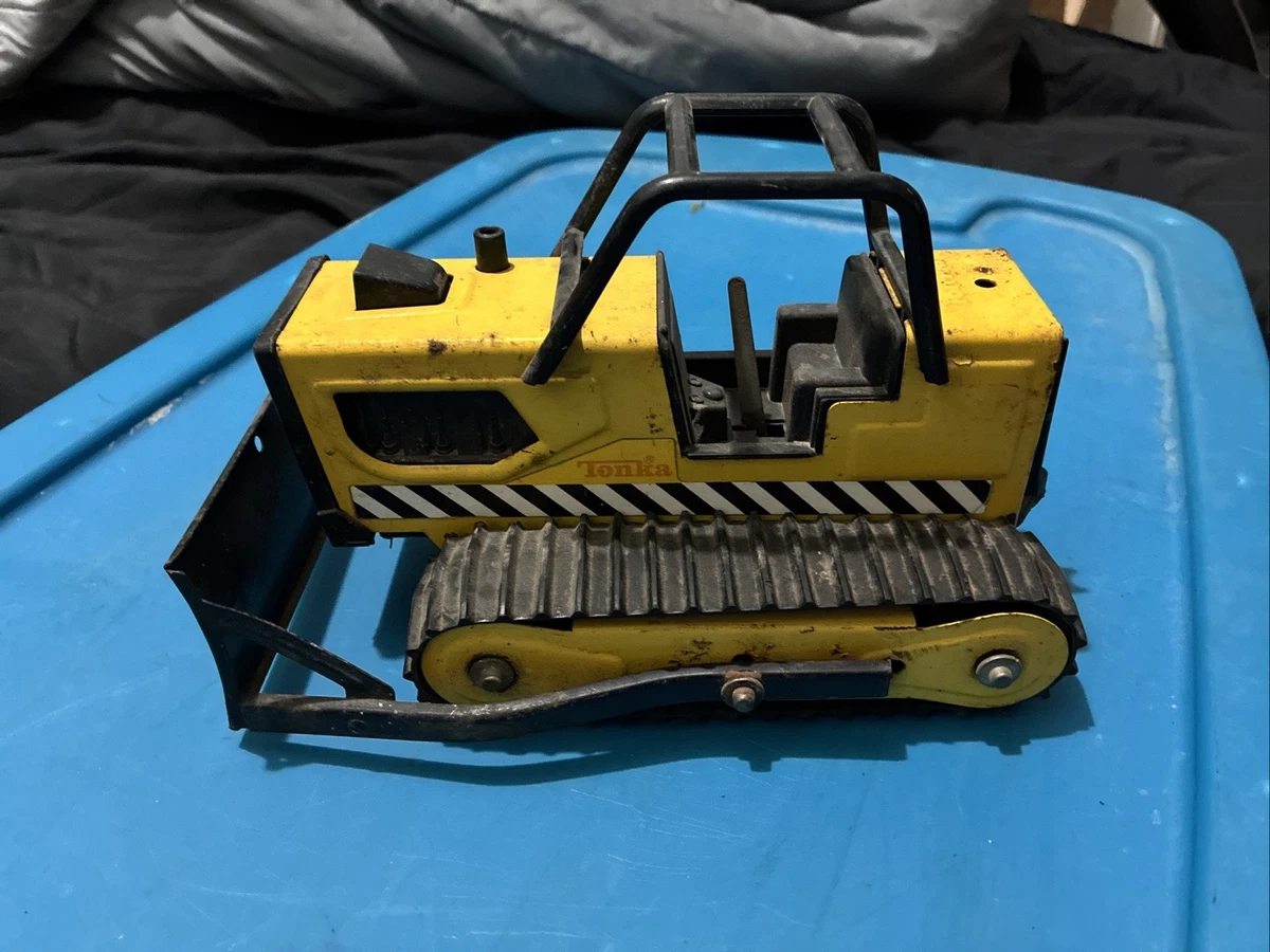 Tonka Yellow Dozer Vintage Manufacture Diecast Construction