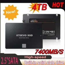 Solid State Drive - 4TB 870 EVO SATA3 Internal SSD for Laptops - High-speed