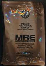 PORT OFFERT Rare Ration combat USA MRE  MENU 11 PIZZA FROMAGE Emb. 2024