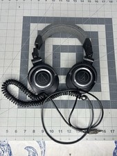 Audio-Technica ATH M50 Wired Over-Ear Headband Headphones Black Double Earpiece