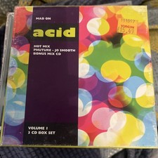 VARIOUS - MAD ON ACID VOLUME 1 - 3xCD - 1998..DISC Condition VG...BOX=G....