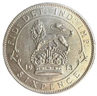 1913 George V Sixpence — photo from another recent sale