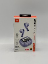 JBL Live Flex 3 - Audio de alta resolución True ANC TWS - Estuche inteligente - Púrpura Nueva caja abierta